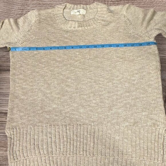 Stitch Fix PINQUE Tan Crewneck Sweater Size Small - Picture 8 of 9